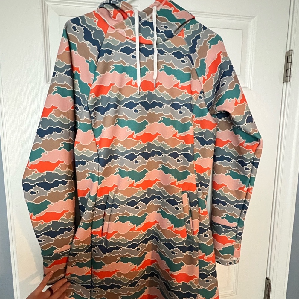 Wild Woods Fleece Sweatshirt Dress